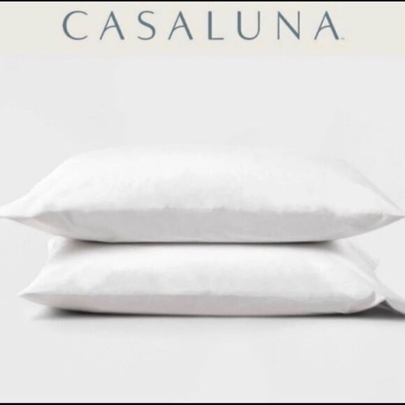 Casaluna Standard jersey pillowcase set - Picture 1 of 8